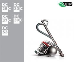 Dyson DC28C ErP/DC33C ErP /DC37C ErP/DC39C ErP/DC53 ErP 07435-01 DC33C ErP Up Top Euro 207435-01 (Iron/Bright Silver/Moulded Yellow) 2 onderdelen en accessoires