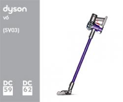 Dyson DC59/DC62/SV03 10674-01 SV03 Flexi Euro 210674-01 (Iron/Sprayed Red & Red/Red) 2 onderdelen en accessoires